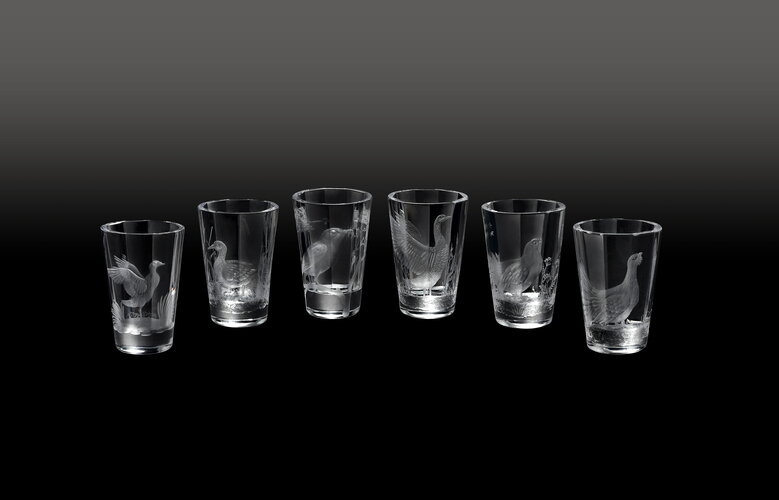 Набор стопок «С гранями внутри»